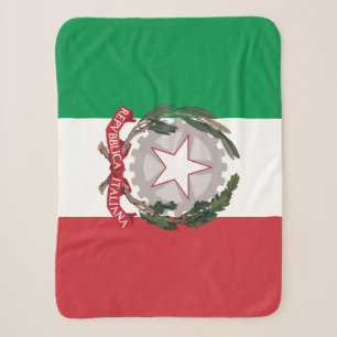 Sherpa Cobertor da Bandeira Italiana, patriótico, Itália