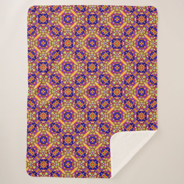 Sherpa cobertor da praia do nascer do sol (Frente)