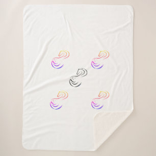 Sherpa cobertor de celeiro de velo grande