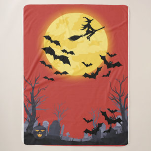 Sherpa Cobertor de Halloween