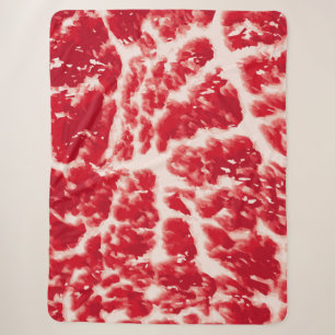 Sherpa Cobertor de Pelúcia de Carne Wagyu
