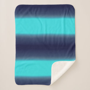 Sherpa Cobertor Ondas Azuis Turquesa Mágico