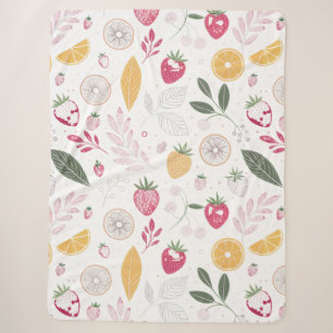 Sherpa Cobertor SherpaCozy Jardim de Frutas – Cobertor Sh