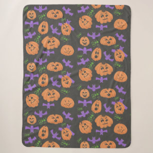 Sherpa cobertor Spooky Halloween
