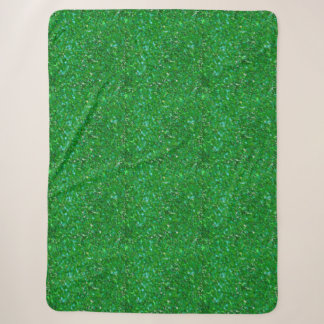 Sherpa Cobertor Verde Spark Grande