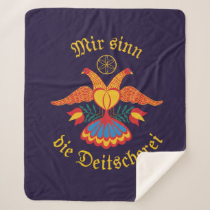 Sherpa Nós somos a Germanada - Cobertor da Bandeira Alemã