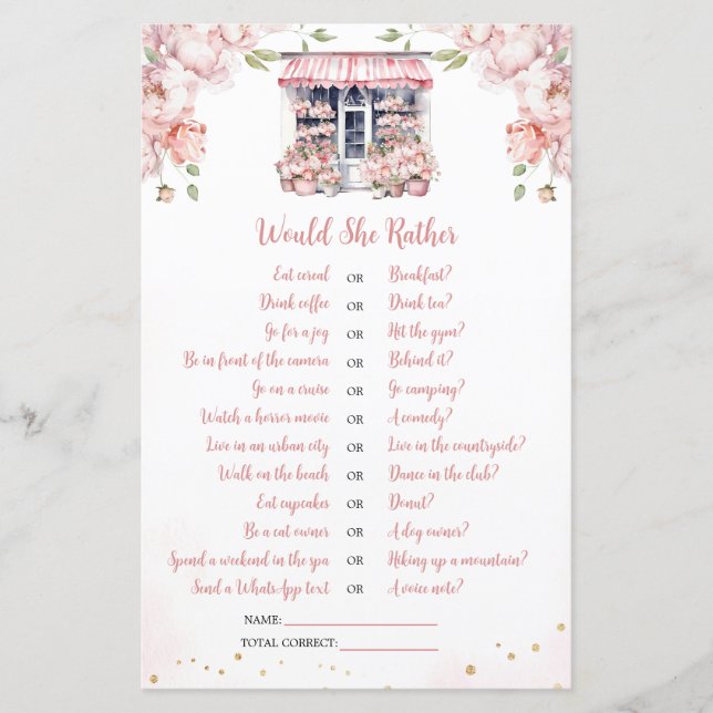 Shes Do Chá de panela De Mercado Ela Preferencialm (Frente)