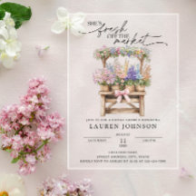 She's Fresh Off the Market Floral Bridal Shower