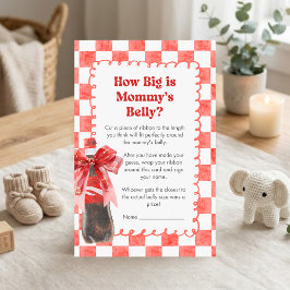 She's Ready to Pop Baby Shower Name Race Game