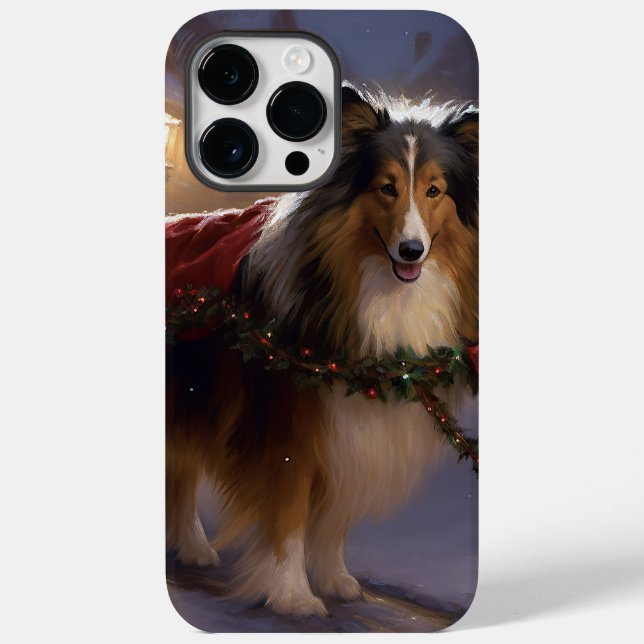 Shetland Sheepdog Christmas Fesason Season (Verso)
