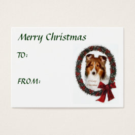 Shetland Sheepdog Sheltie presentes de Natal