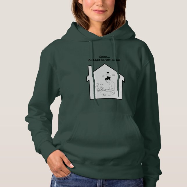 SHHH... AUTOR DA Camisa T (Frente)