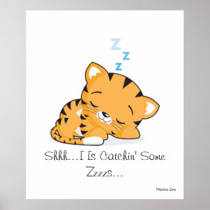 Shhh… I é Catchin algum Zzzzs… Poster
