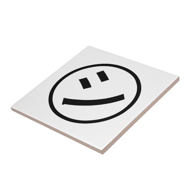 ㋛ Shi Kana Katakana sorrindo Emoji / Emoticon (Lateral)
