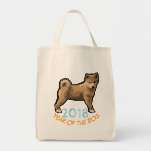 Shiba inu Cachorro Ano 2018 Bolsa de compra de alg