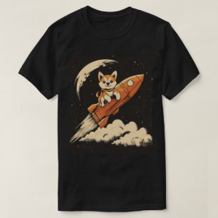 Shiba Inu Dog em uma camiseta