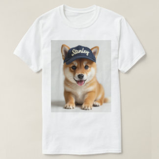 Shiba Inu Dog em uma camiseta