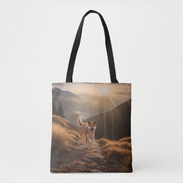 Shiba Inu Tote Bag Elegante (Frente)