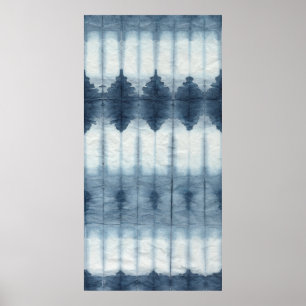 Shibori Indigio Impressão