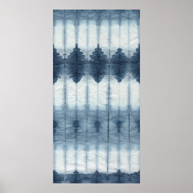 Shibori Indigio Impressão (Frente)