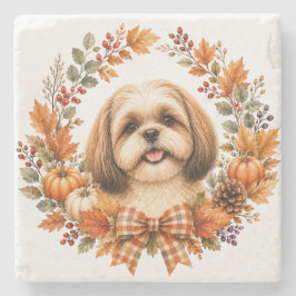 Shih Tzu Coroa de Outono Porta-copos