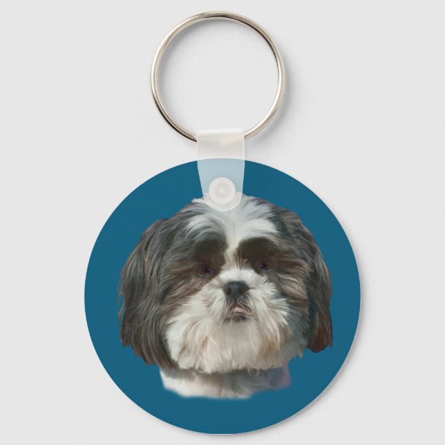 Shih Tzu Dog Chaveiro (Frente)