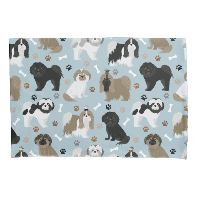 Shih Tzu Dogs Paws e Bones (Frente)