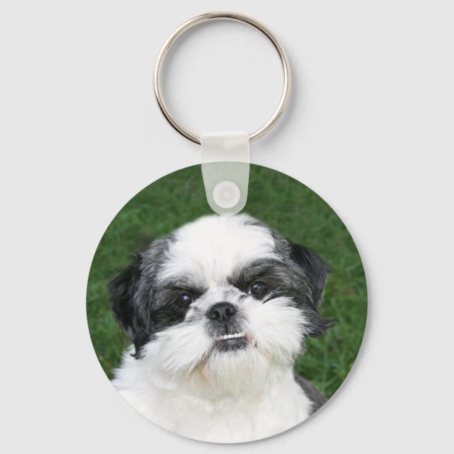 Shih Tzu face chaveiro (Frente)