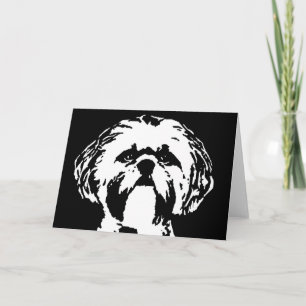 Shih Tzu Gifts - Cartão