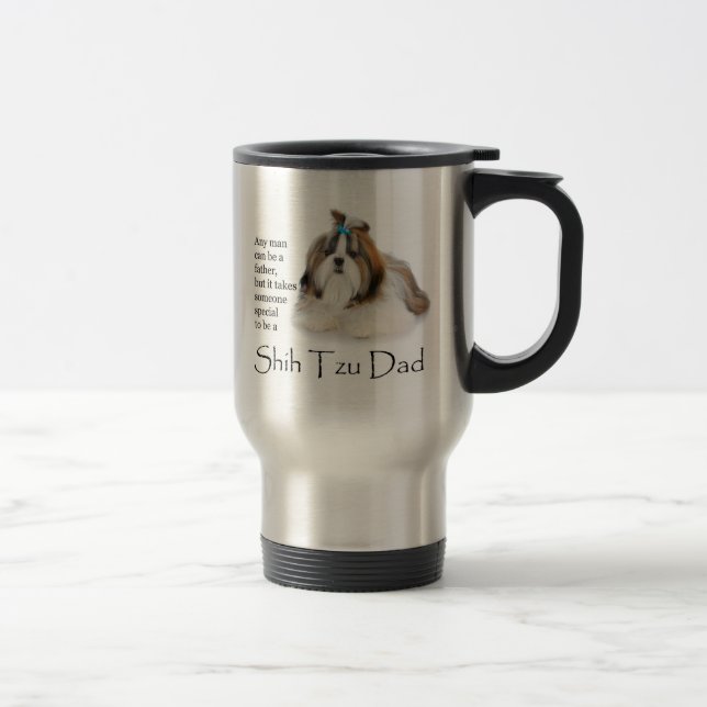 Shih Tzu Pai Caneca de viagem (Direita)