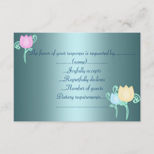 shimmer azul teal rsvp