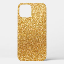 Shimmering Dourada capas de iphone de gabinete