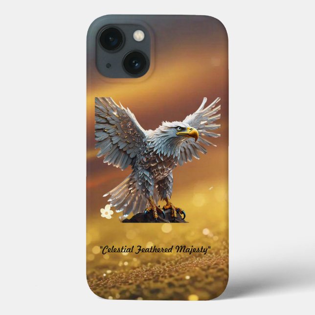 "Shimmering Eagle's Grand Pose" (Verso)