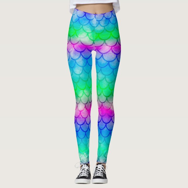 Shimmermid Scales Leggings (Frente)