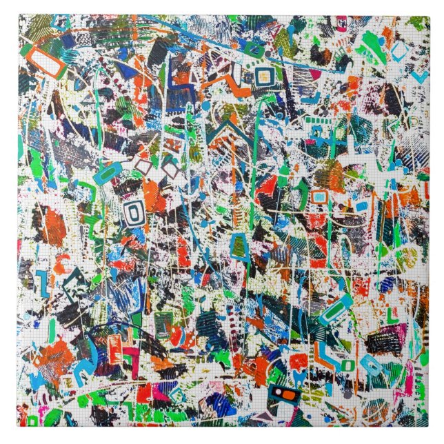 Shindig 6 6 x 6 Azulejo cerâmico (Frente)