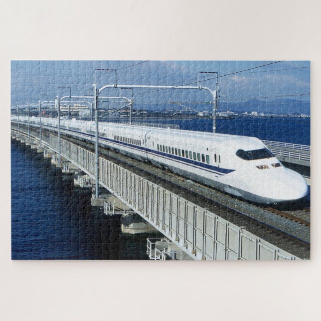 Shinkansen Flexible Jigsera Quebra-cabeça (Horizontal)