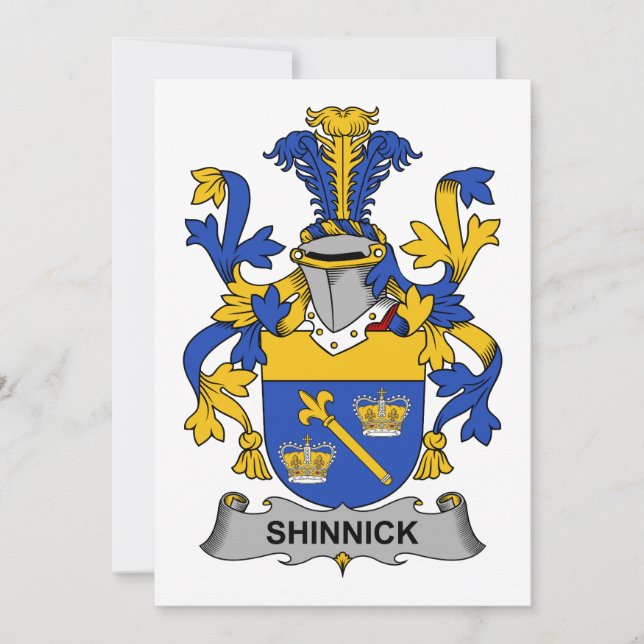 Shinnick Family Crest (Frente)