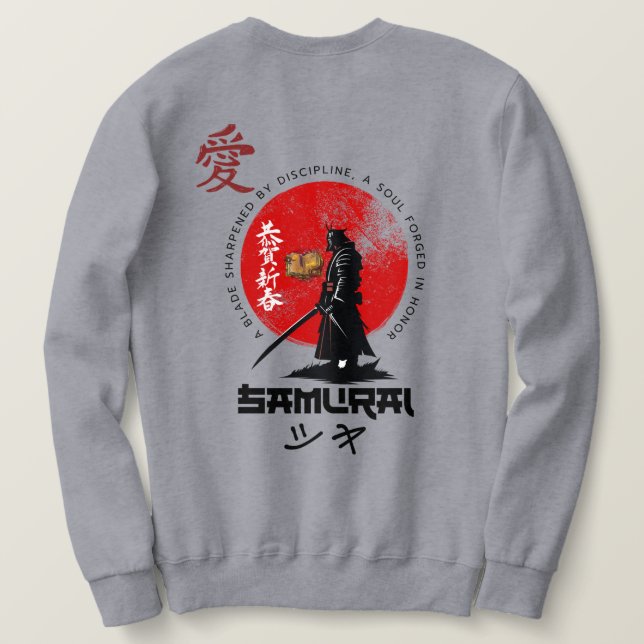 Shinobi - A Tee do Guerreiro Samurai | Camiseta (Verso do Design)