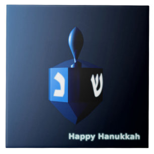Shiny Blue Dreidel