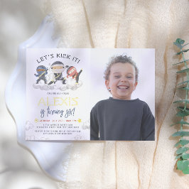 Shiny Vamos Kick It Ninja Karate Photo Birthday