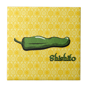 Shishito Chili Pepper Azulejo