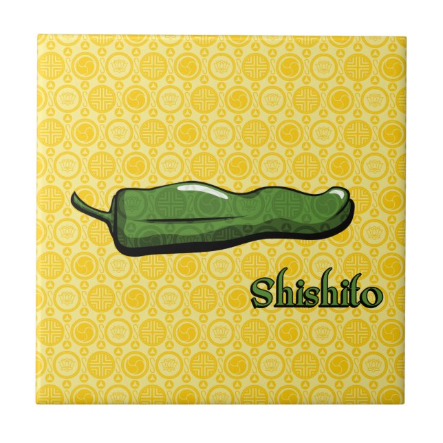 Shishito Chili Pepper Azulejo (Frente)