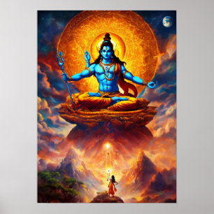 Shiv God Impressão, Value Poster Paper