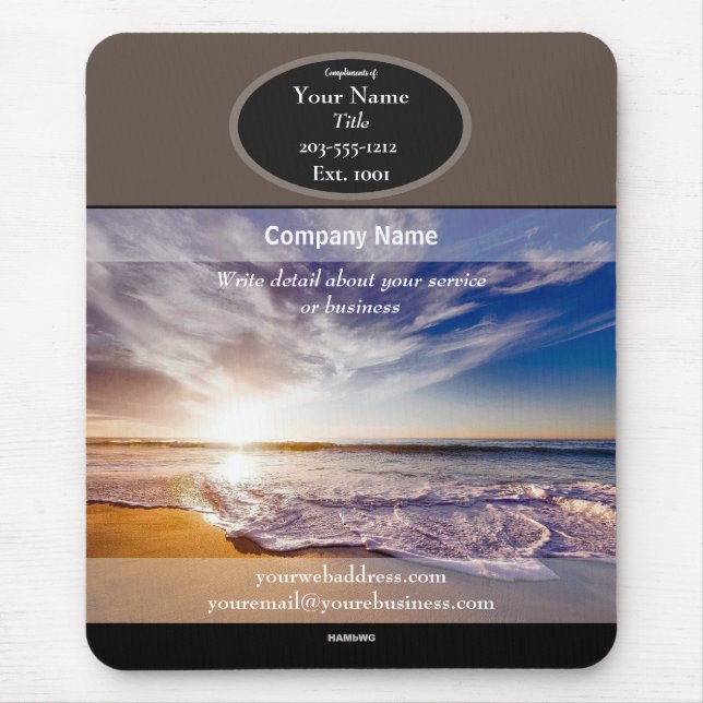 Shore do Mousepad do promocional - HAMbyWG (Frente)