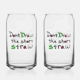 Short Straw Glass