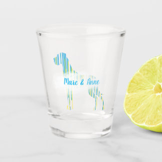 Shot copo de festa para Great Dane