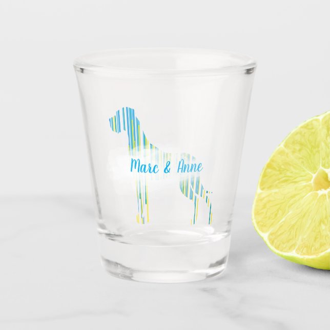 Shot copo de festa para Great Dane (Frente)
