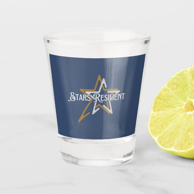 Shot Copo de Tiro Estrelas Resilientes (Frente)