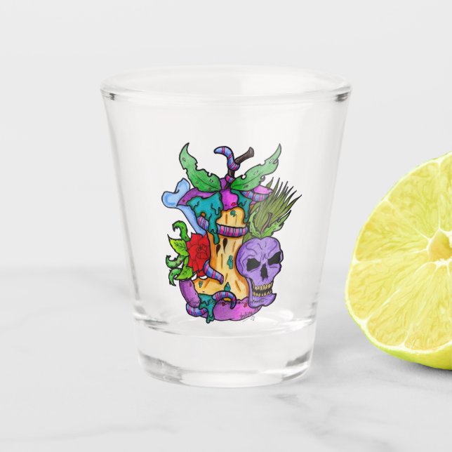 Shot Copo de Tiro Maçã Envenenada Psyko-Daizie (Frente)