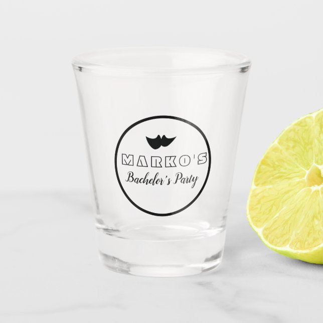 Shot Copo de Tiro para Despedida de Solteiro com Logoti (Frente)